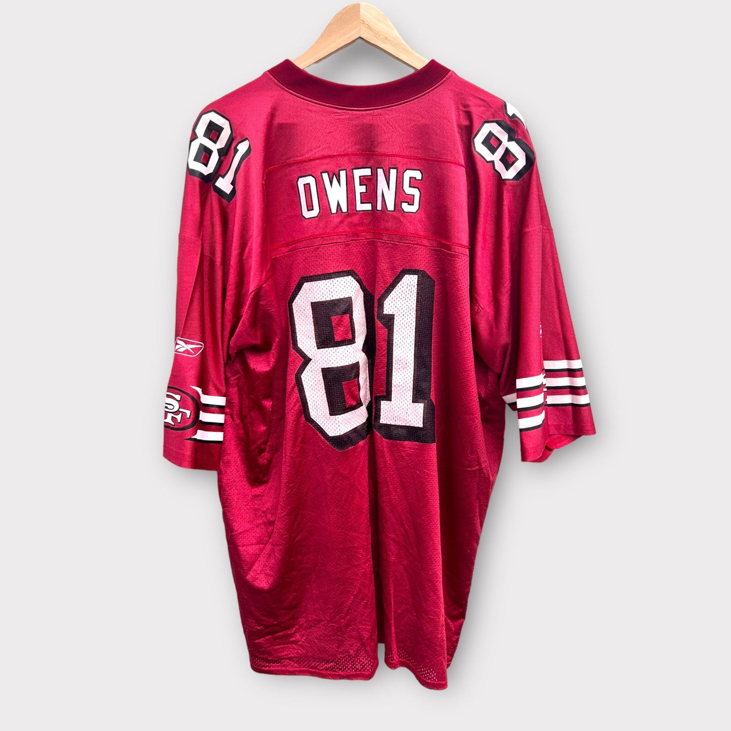 San Francisco 49ers Vintage NFL Jersey - Terrell Owens 81 (XXL)