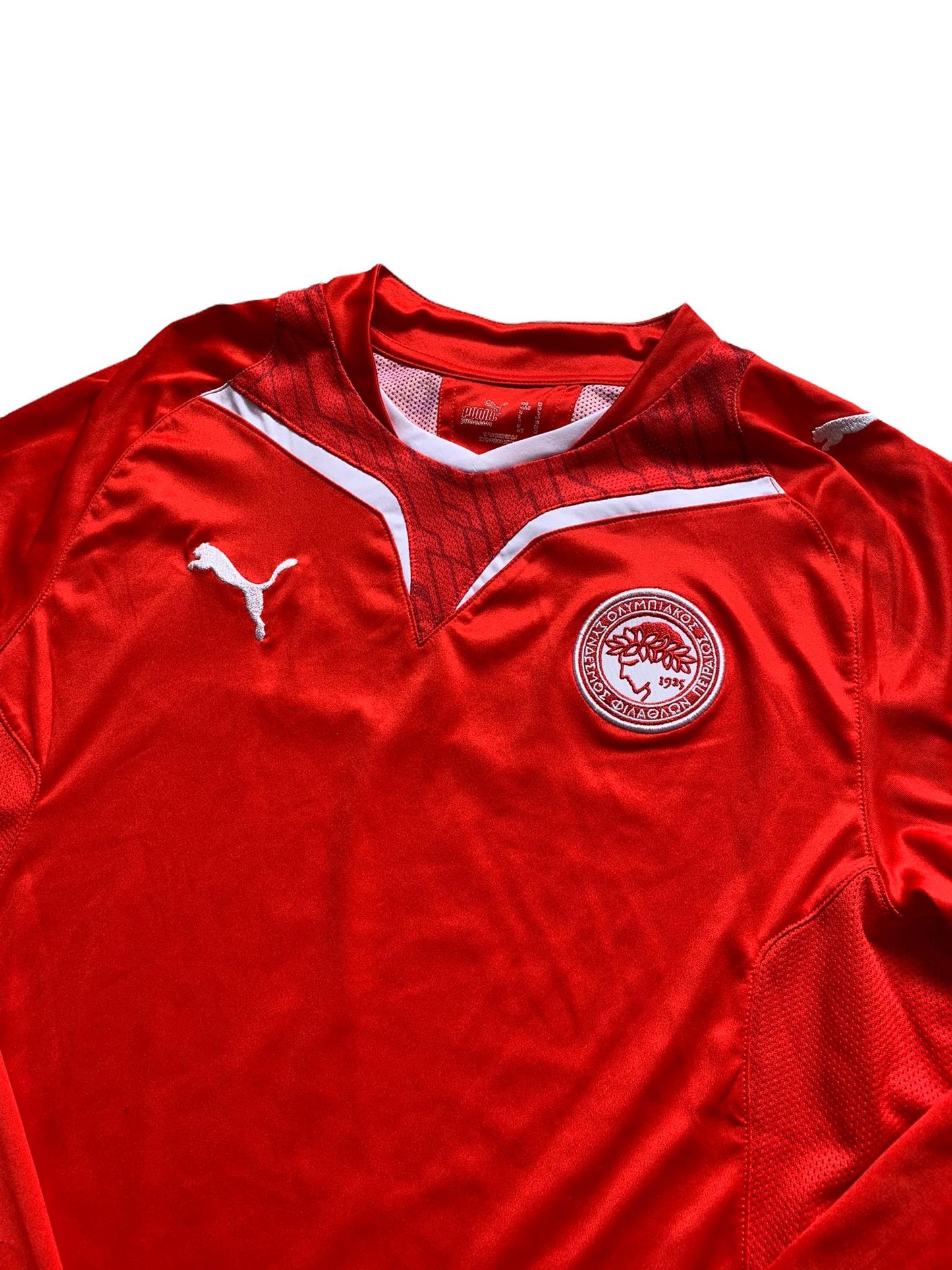 Olympiacos 2009/10 Long-Sleeve Cup Edition Shirt (M)