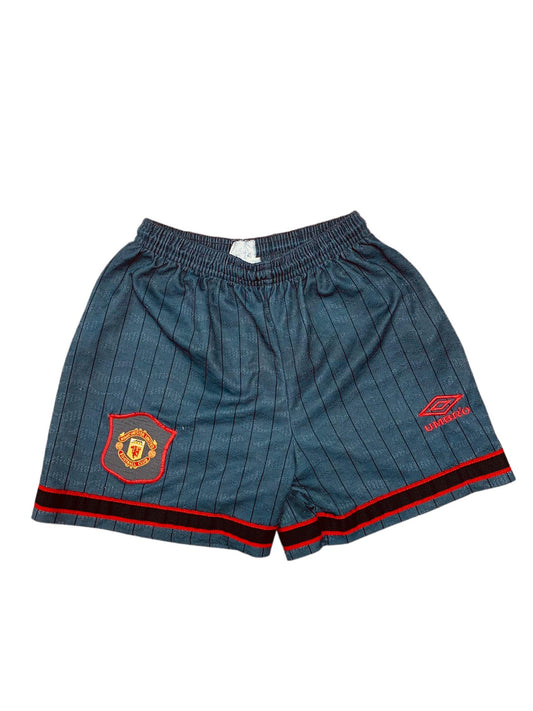 Manchester United 1995/96 Away 'Invisible' Shorts (XS)